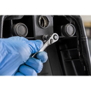 2pc Micro Ratchet Wrench & Bit Driver Set