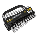 Stubby Ratchet Combination Spanner Set 12pc Metric | Pipe Manufacturers Ltd..