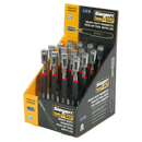 Heavy-Duty Magnetic Pick-Up Tool with LED 3.6kg Capacity Display Box of 16 | Pipe Manufacturers Ltd..