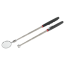 Telescopic Magnetic Pick-Up Tool & Inspection Mirror Set 2pc | Pipe Manufacturers Ltd..