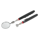 Telescopic Magnetic Pick-Up Tool & Inspection Mirror Set 2pc | Pipe Manufacturers Ltd..