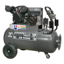 Compressor 100L Belt Drive 3hp with Front Control Panel | Pipe Manufacturers Ltd..