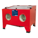 Shot Blast Cabinet with Gun 640 x 490 x 490mm | Pipe Manufacturers Ltd..