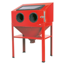 Shot Blasting Cabinet 890 x 570 x 1380mm | Pipe Manufacturers Ltd..