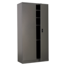 Floor Cabinet 4 Shelf 2 Door | Pipe Manufacturers Ltd..