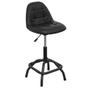 Workshop Stool Pneumatic with Adjustable Height Swivel Seat & Back Rest | Pipe Manufacturers Ltd..