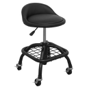 Creeper Stool Pneumatic with Adjustable Height Swivel Seat & Back Rest | Pipe Manufacturers Ltd..