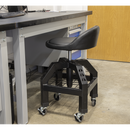 Creeper Stool Pneumatic with Adjustable Height Swivel Seat & Back Rest | Pipe Manufacturers Ltd..