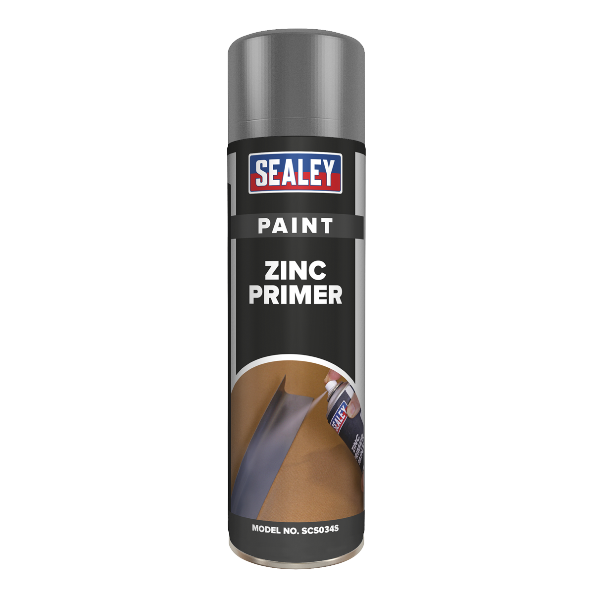 Grey Zinc Primer Paint 500ml