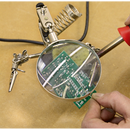 Mini Robot Soldering Stand with Magnifier & Iron Holder | Pipe Manufacturers Ltd..