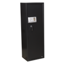 Gun Cabinet with Ammo Box & Electronic Lock 8 Gun Capacity | Pipe Manufacturers Ltd..