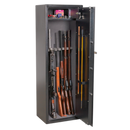Gun Cabinet with Ammo Box & Electronic Lock 8 Gun Capacity | Pipe Manufacturers Ltd..