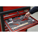 Easy Peel Shadow Foam Red/Black 1200 x 550 x 50mm | Pipe Manufacturers Ltd..