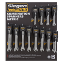 Display Panel with 8-19mm Spanners | Pipe Manufacturers Ltd..