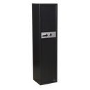 Gun Cabinet with Ammo Box & Key Lock 5 Gun Capacity | Pipe Manufacturers Ltd..