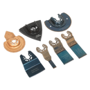 Multi-Tool All-Purpose Blade Set 7pc | Pipe Manufacturers Ltd..