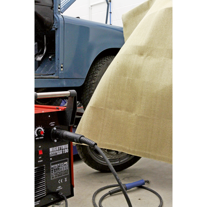 Fibreglass Spark Proof Welding Blanket 2000 x 1000mm | Pipe Manufacturers Ltd..