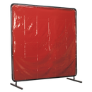 Workshop Welding Curtain to BS EN 1598 & Frame 1.8 x 1.75m | Pipe Manufacturers Ltd..