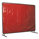Workshop Welding Curtain to BS EN 1598 & Frame 2.4 x 1.75m | Pipe Manufacturers Ltd..