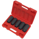 Impact Hub Nut Socket Set 5pc 1/2"Sq Drive | Pipe Manufacturers Ltd..