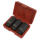 Impact Hub Nut Socket Set 3pc 12-Point 1/2"Sq Drive | Pipe Manufacturers Ltd..