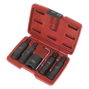 Impact Spline Socket Bit Set 6pc 3/4"Sq Drive | Pipe Manufacturers Ltd..