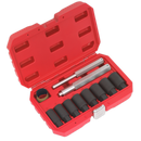 Locking Wheel Nut Removal Set 10pc | Pipe Manufacturers Ltd..
