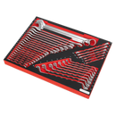 Tool Tray with Spanner Set 35pc | Pipe Manufacturers Ltd..