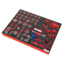 Tool Tray with Brake Service Tool Set 42pc | Pipe Manufacturers Ltd..