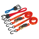 Tie Down & Bungee Cord Set 6pc | Pipe Manufacturers Ltd..