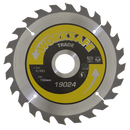 Trade Circular Saw Blade ¯190 x 30mm - 24tpu | Pipe Manufacturers Ltd..