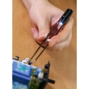 Industrial Tweezer Set 3pc with LED Light | Pipe Manufacturers Ltd..