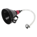 Valved Funnel with Flexible Spout ¯160mm | Pipe Manufacturers Ltd..