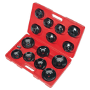 Oil Filter Cap Wrench Set 15pc | Pipe Manufacturers Ltd..