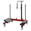 Wheel Removal Trolley 1200kg Capacity | Pipe Manufacturers Ltd..