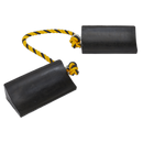 Rubber Wheel Chocks Heavy-Duty - Pair | Pipe Manufacturers Ltd..