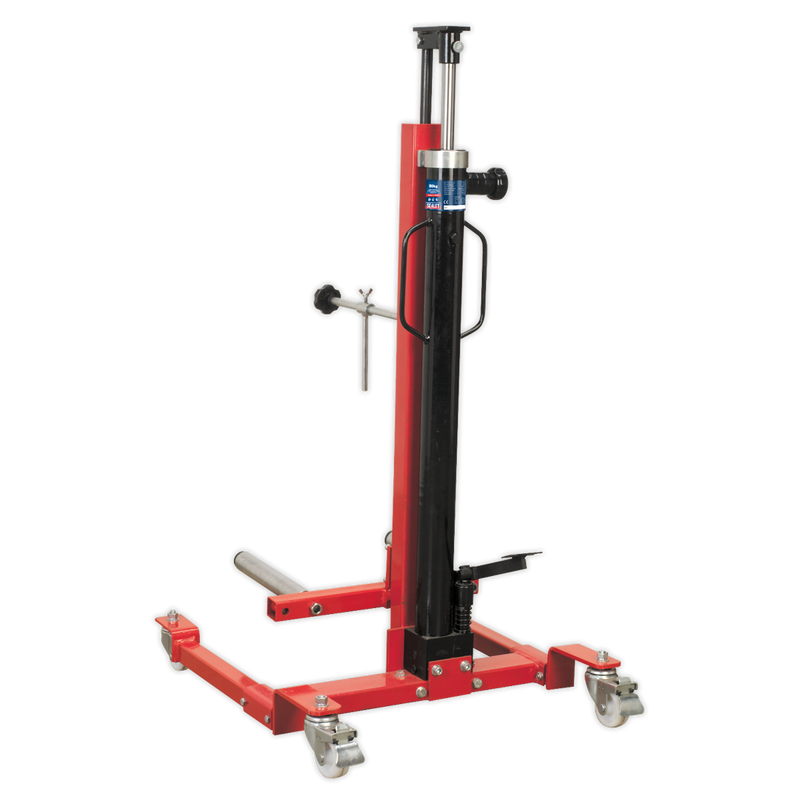Wheel Removal/Lifter Trolley 80kg Quick Lift | Pipe Manufacturers Ltd..