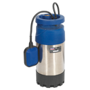 Submersible Stainless Water Pump Automatic 92L/min 40m Head 230V | Pipe Manufacturers Ltd..