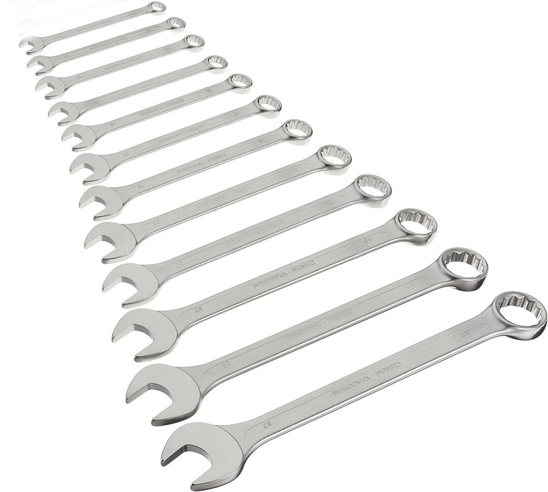 12pc Combination Spanner Set Matt