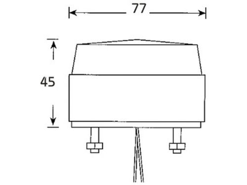 LED Direction Lamp 12/24V