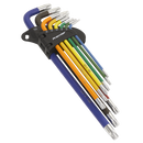 TRX-Star* Key Set 9pc Colour-Coded Extra Long
