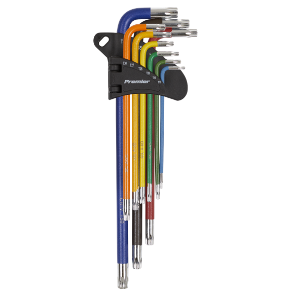 TRX-Star* Key Set 9pc Colour-Coded Extra Long