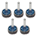 ¯25 x 10mm Flap Wheel 6mm Shaft 40Grit - Pack of 5