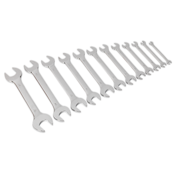Double Open-End Spanner Set 12pc