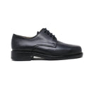Ace Derby 1262 Officer Shoes (Matte) - Black