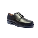 Ace Derby 1262 Officer Shoes (Matte) - Black
