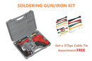 Soldering Gun & Cable Tie Assortment