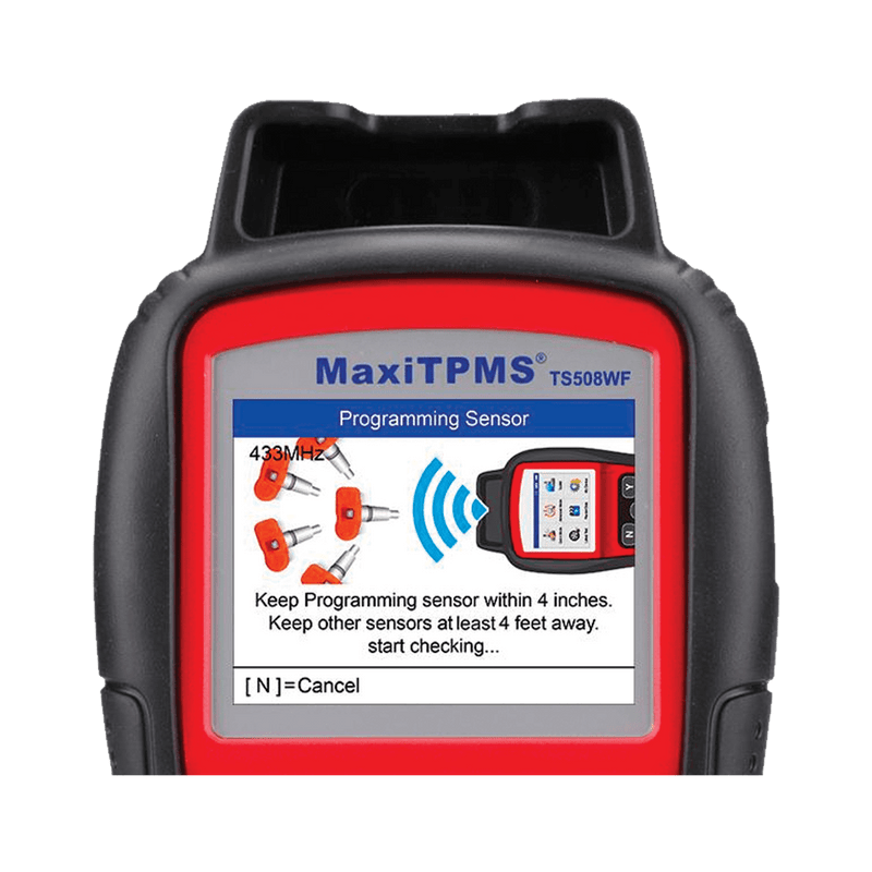 MAXITPMS TS508WF Ð ADVANCED TPMS SERVICE TOOL WITH WI-FI UPDATES
