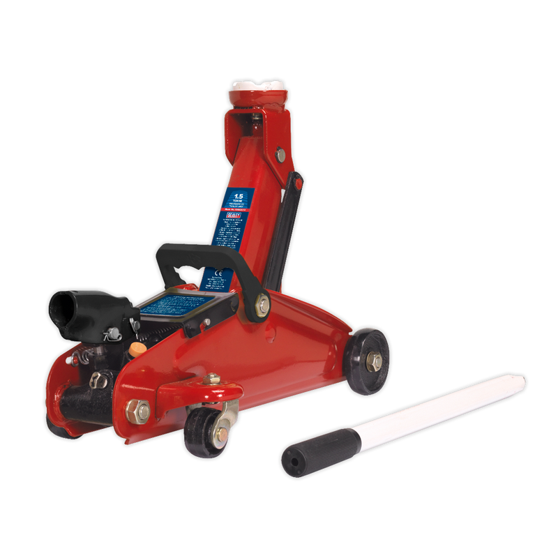 Trolley Jack 1.5tonne Short Chassis | Pipe Manufacturers Ltd..