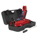 Trolley Jack 2tonne Short Chassis with Storage Case | Pipe Manufacturers Ltd..